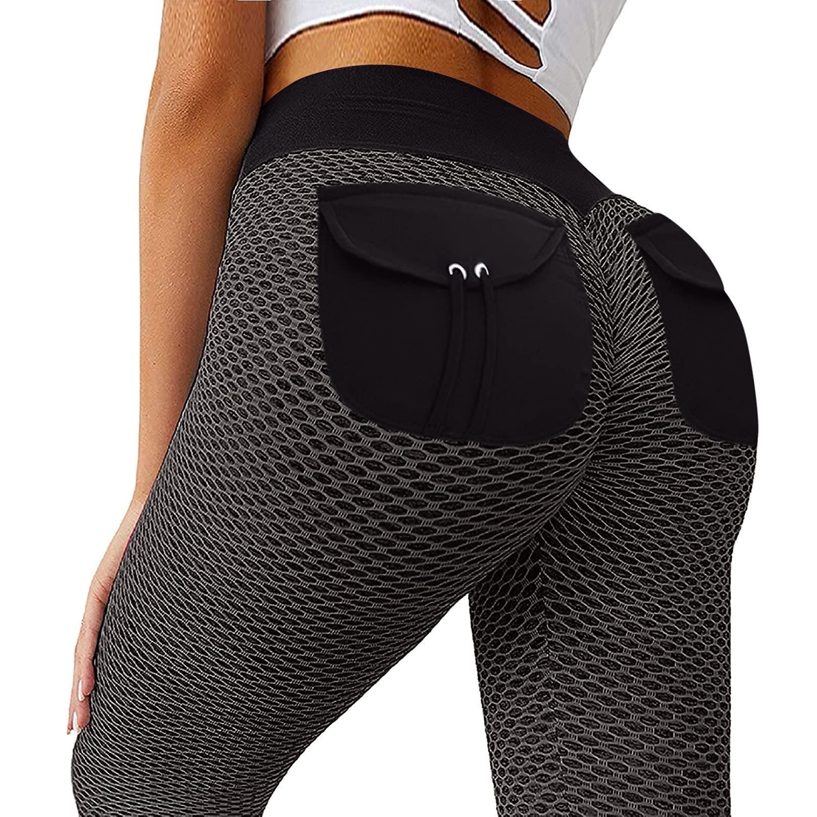 W>U>N Barbara Hiplifting Sports Leggings Peach Hips European And American Fitness Pants