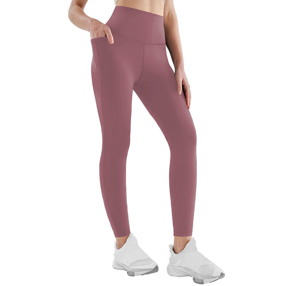 W>U>N Womens Yoga Leggings Soft Tummy-control  High-stretch  And Opaque