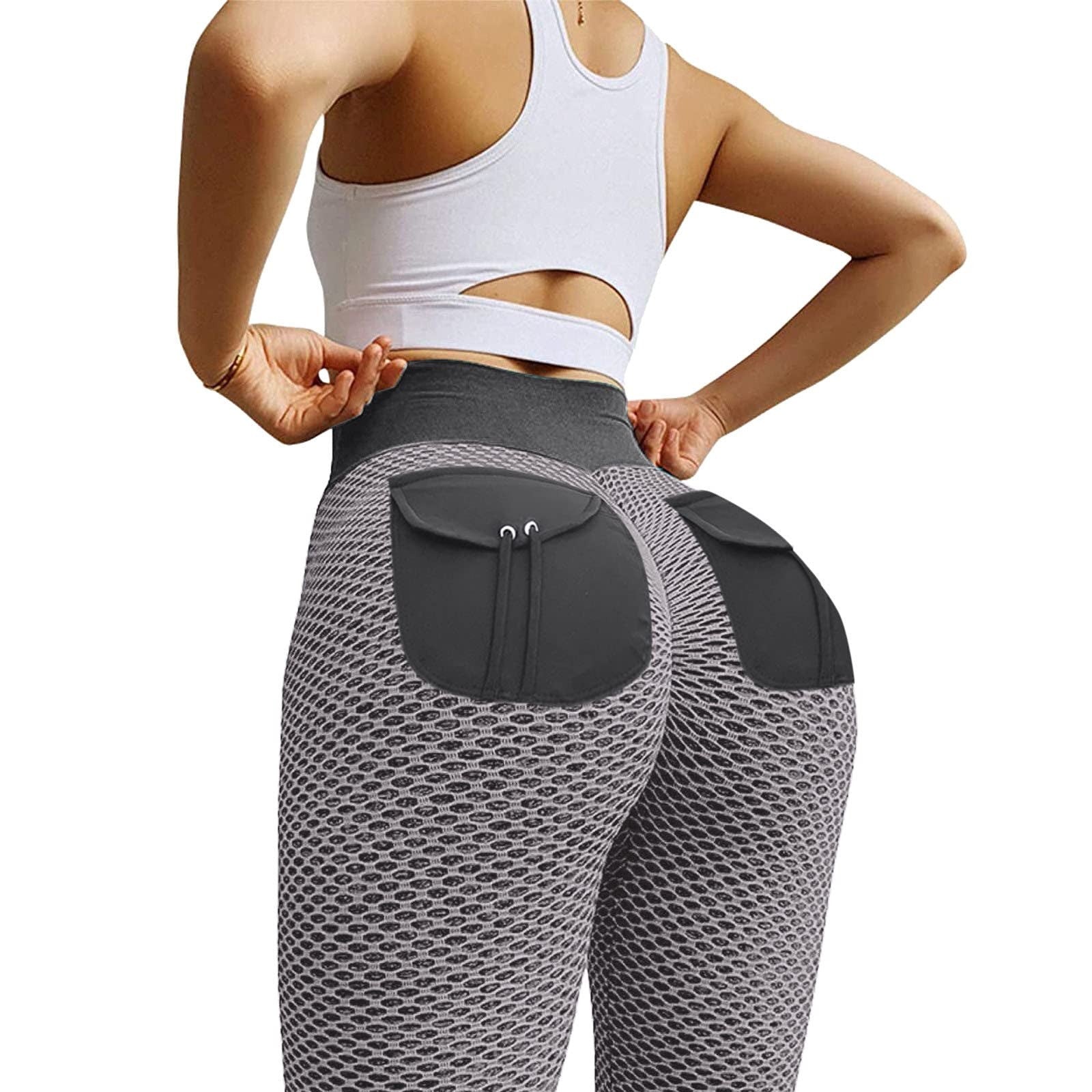 W>U>N Barbara Hiplifting Sports Leggings Peach Hips European And American Fitness Pants