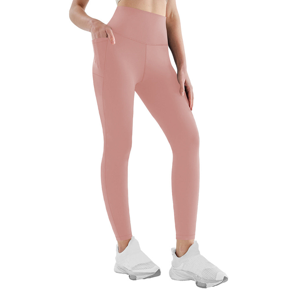 W>U>N Womens Yoga Leggings Soft Tummy-control  High-stretch  And Opaque