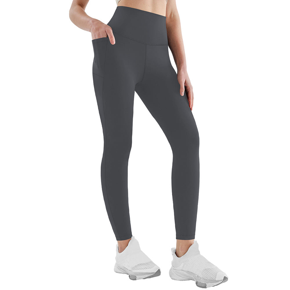 W>U>N Womens Yoga Leggings Soft Tummy-control  High-stretch  And Opaque